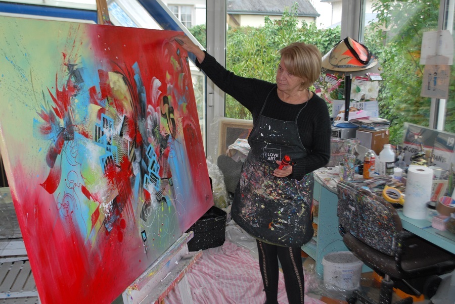 Dany Charlotte Rodriguez - artiste peintre abstraite