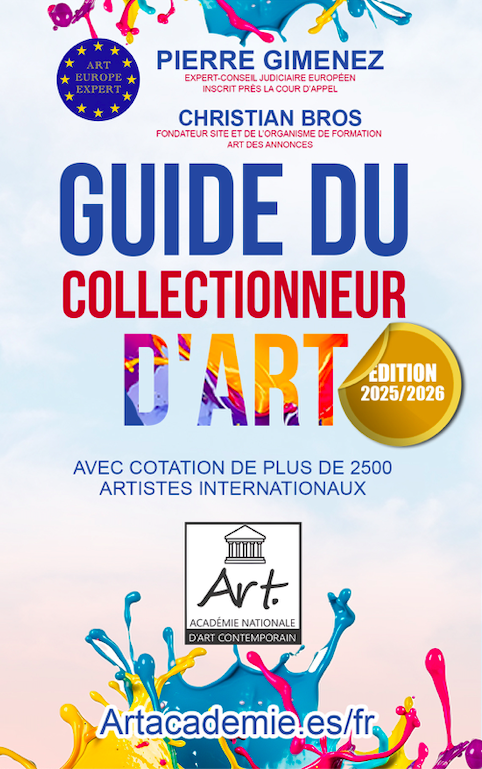 Couverture du Guide du Collectionneur d'Art 2025-2026
