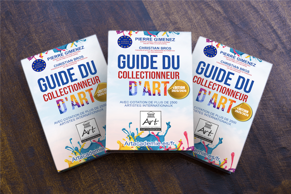Guide du Collectionneur d'Art 2025-2026 en présentation