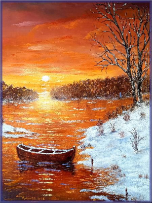 HIVER SUR LE LAC